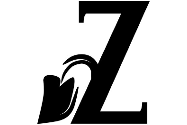 Stylized Letter 'Z' with a Design Element