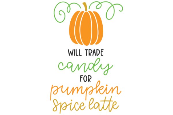 Will Trade Candy for Pumpkin Spice Latte