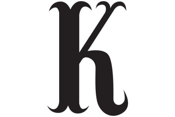 Stylized Letter 'K' in