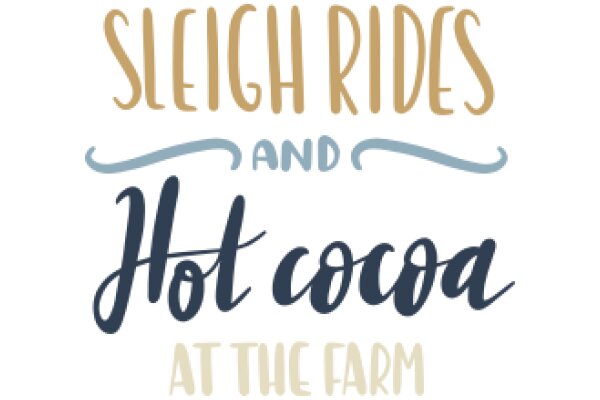 Sleigh Rides and Hot Cocoa at the Farm: A Festive Winter Experience