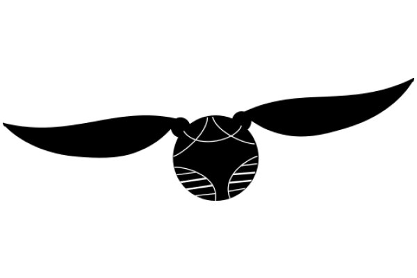 Stylized Illustration of a Horned Creature