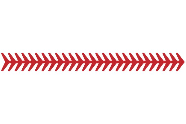 Vivid Red Stripes Against a Dark Background