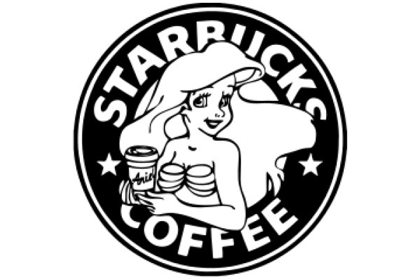 Starbucks Coffee Logo with a Female Character