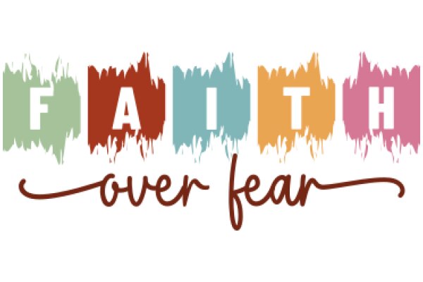 Faith Over Fear: A Colorful Affirmation