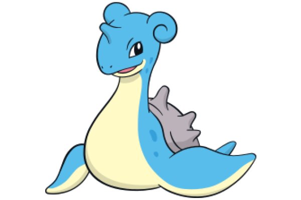 A Friendly Blue Pokémon Character