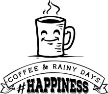 Coffee & Rainy Days: A Symbol of Happiness