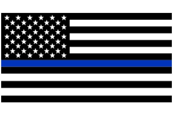 Unity and Pride: The American Flag with a Blue Stripe