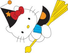 Whimsical Cartoon: A Playful Portrayal of Hello Kitty