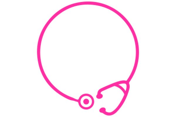 Pink Stethoscope Logo: A Symbol of Medical Care and Professionalism