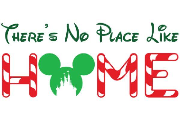 Disney-Inspired Christmas Greeting: 'There's No Place Like Home'