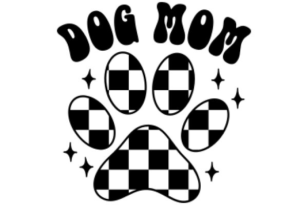 Stylized Dog Mom Logo