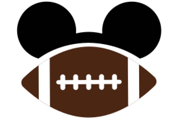 Disney's Mickey Mouse Logo with a Football Twist