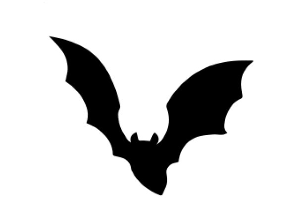 Silhouette of a Bat: A Symbol of the Night