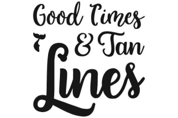 Good Times & Tan Lines: A Graphic Design for a Summer Advertisement