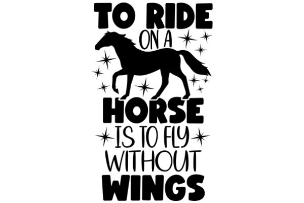 To Ride on a Horse is to Fly Without Wings