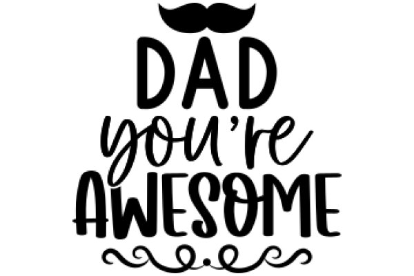 Dad, You're Awesome: A Heartfelt Message from Your Kids