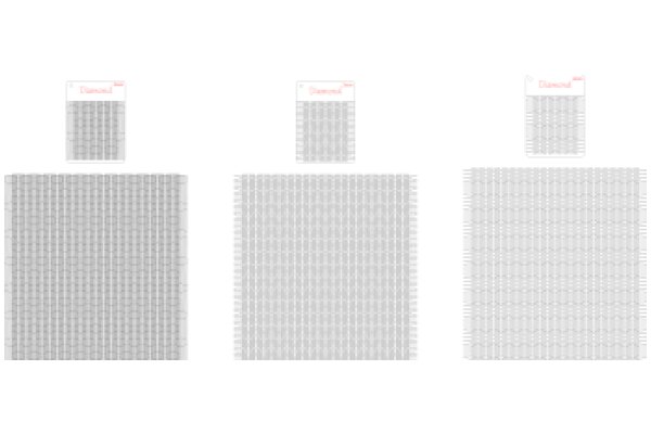 Comparison of Diamond Patterns: A Visual Guide to Understanding the Differences