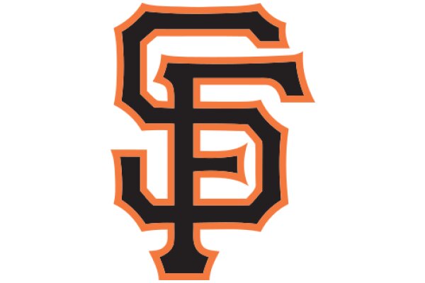 Vibrant Orange and Black San Francisco Giants Logo