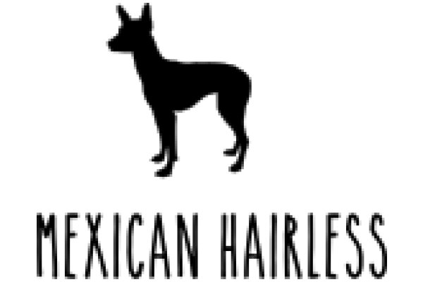 Mexican Hairless Dog Silhouette