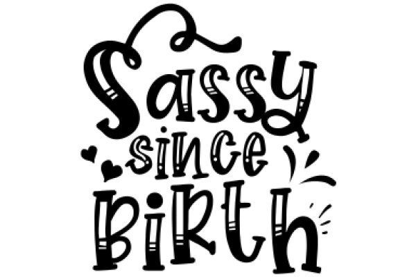 Sassy Since Birth: A Playful Celebration of Individuality