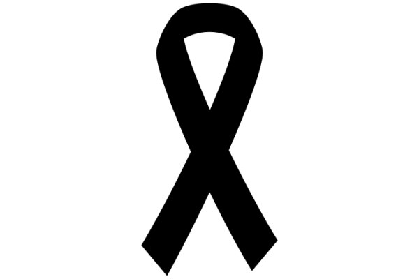 A Simple Black Ribbon