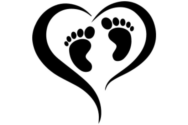 Footprint Heart