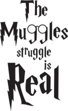 The Muggles' Struggle is Real: A Playful Take on the Harry Potter Universe