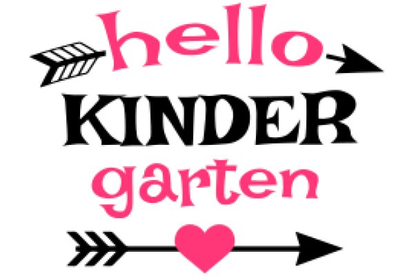 Welcome to Kindergarten: A Playful Sign for a Child-Friendly Environment