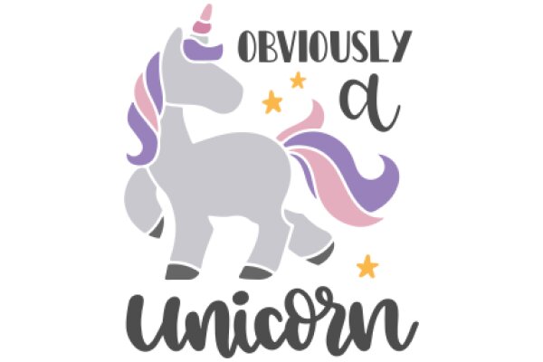 A Whimsical Unicorn Logo: 'Unicorns Are Truly Magical!'