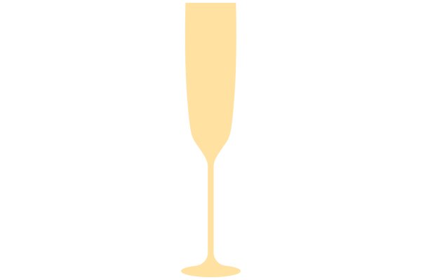 Simplistic Illustration of a Wine Glass