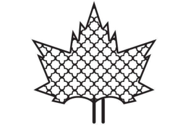 Stylized Maple Leaf Design