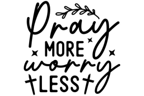 Pray More, Worry Less: A Call to Spiritual Simplicity