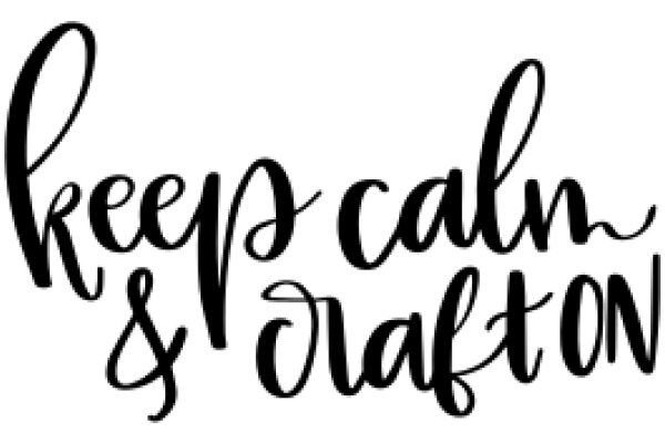 Handcrafted Sign: Keep Calm & Craft On