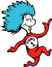 The Adventures of Thing 1: A Cartoon Character's Journey