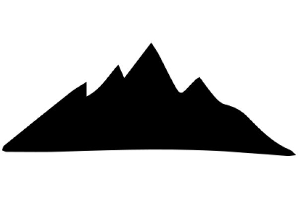 Silhouette of a Mountain: A Symbol of Nature's Grandeur