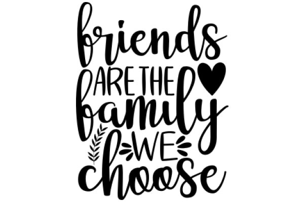 Friends, Family, and Choices: A Graphic Design Poster