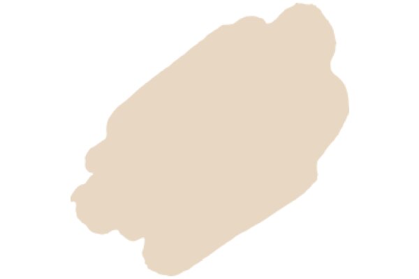 A Blurred Beige Shape