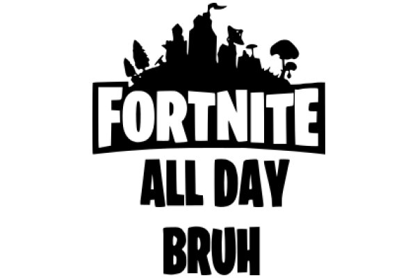 Fortnite All Day Brush: A Graphic Design for a Gaming Event