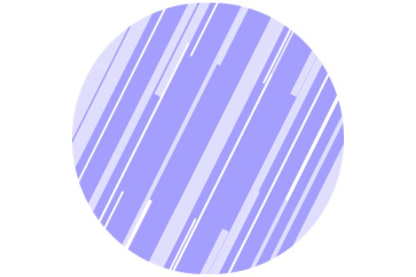 Vibrant Purple Abstract Pattern on a Circle