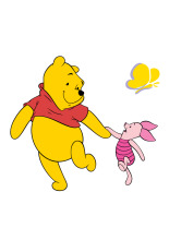 Winnie the Pooh and Piglet: A Friendly Adventure