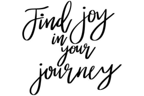 Inspirational Quote: Find Joy in Your Journey