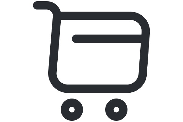 A Simple Icon of a Shopping Cart