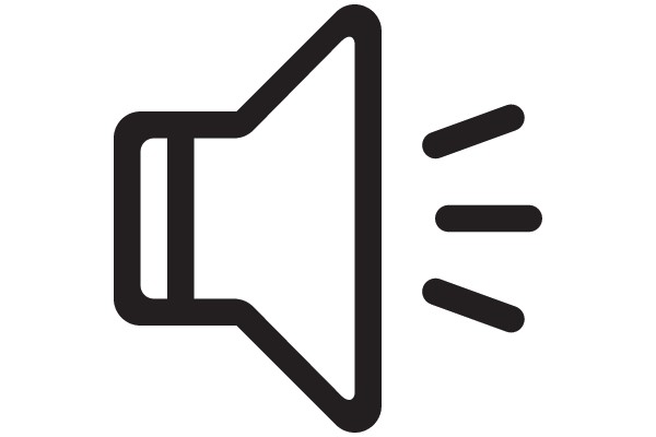 A Simple, Icon of a Speaker