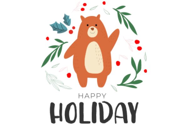 Celebrate the Festive Season with a Warm and Welcoming Bear!