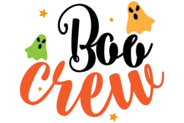 Boo Crew: A Festive Halloween Logo