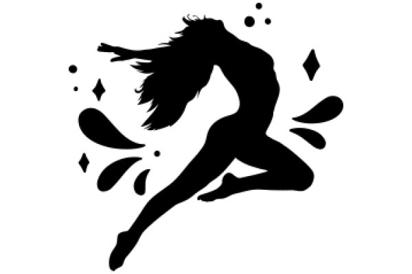 Elegant Silhouette of a Dancer in Motion