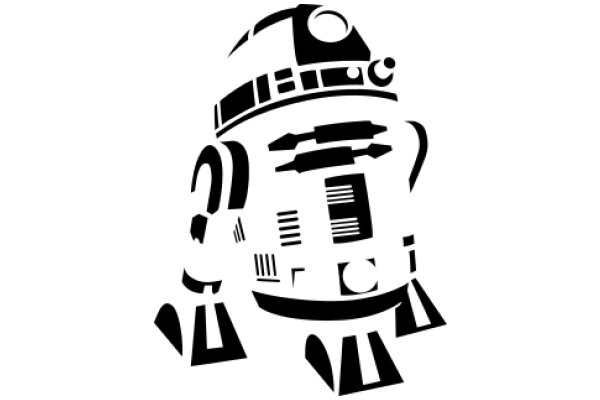 A Stylized Illustration of a C-3PO Figure