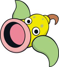 A Playful Cartoon Character with a Pink Nose and a Yellow Body