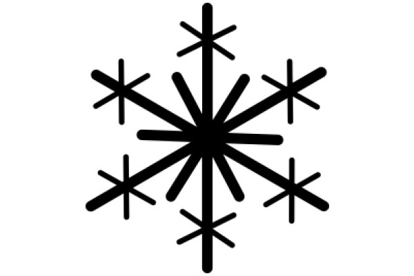 Simplicity in Design: A Snowflake