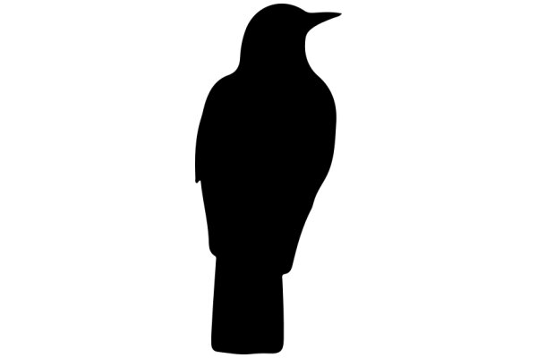 Silhouette of a Bird: A Simple yet Elegant Design